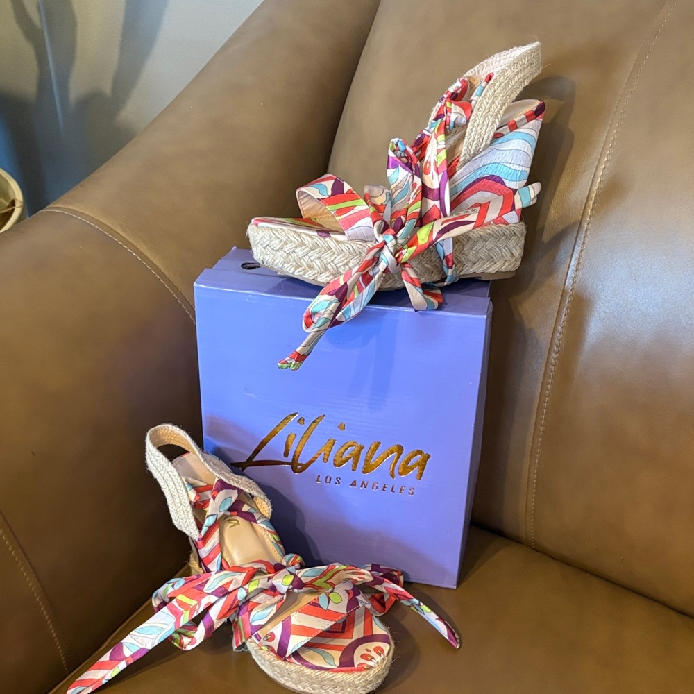 Liliana Women's Multicolor Espadrille Sandals